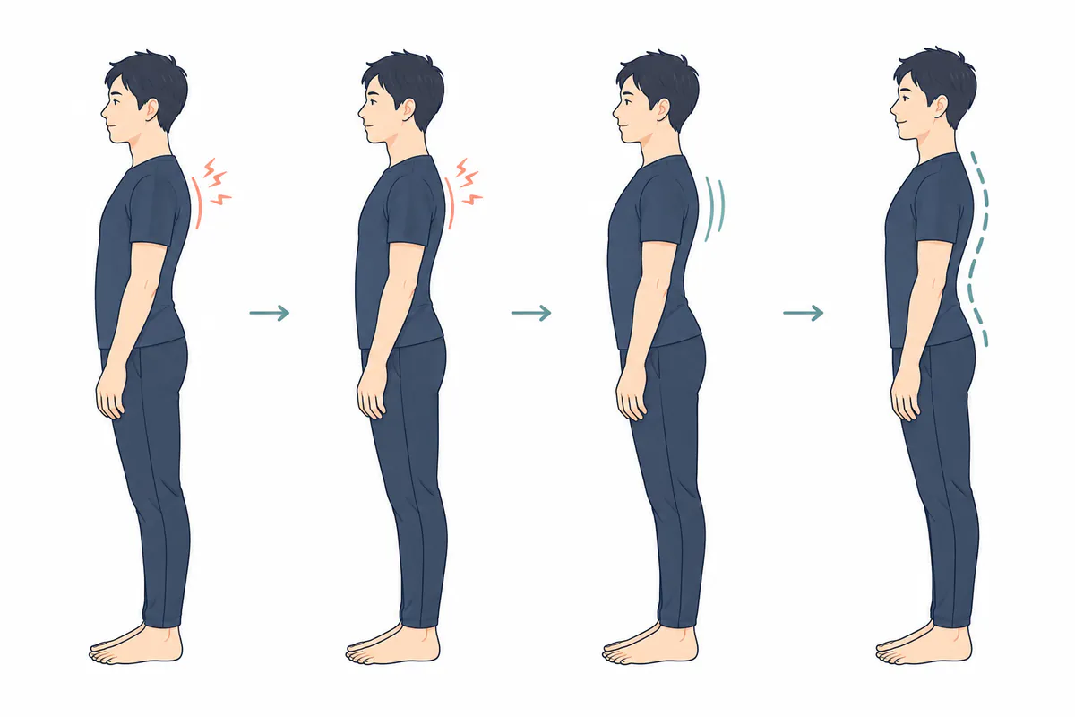 変化は毎日同じ幅で進むとは限らない