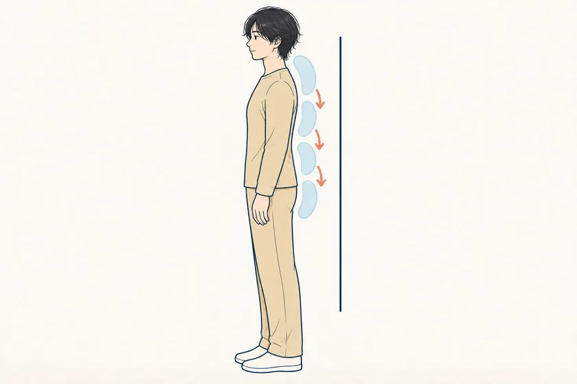 背中が一枚の岩のように固いままだと、姿勢は変わりにくいの記事サムネイル