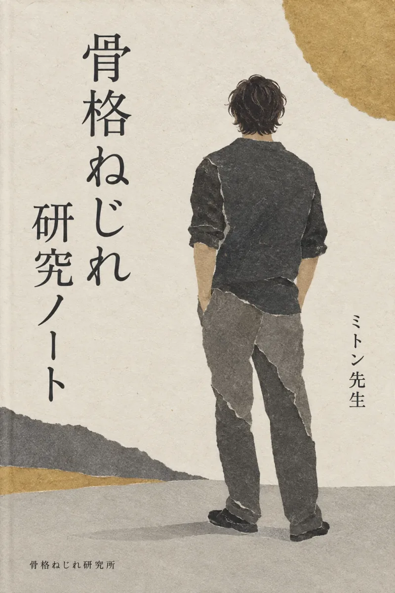 『骨格ねじれ研究ノート』の表紙